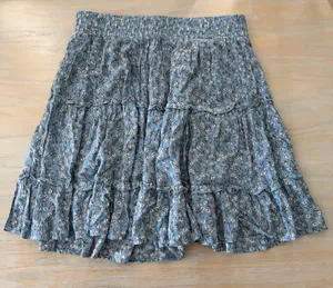 Blue Floral Mini Skirt thumbnail 3