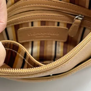 Tignanello tan leather crossbody. 21” handle drop. Tan thumbnail 8