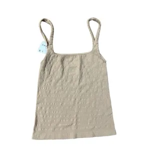 Free People‎ Intimately Free Women's Square One Seamless Cami size M/L NWT Nude thumbnail 5