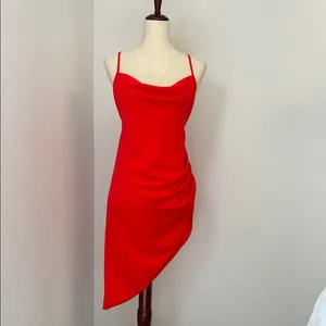 Amanda Uprichard‎ Elegant red Sleeveless Dress thumbnail 3