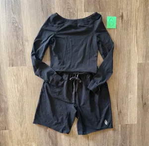 FP Movement by Free People Hot Shot Easy Set NWOT Small Black thumbnail 3