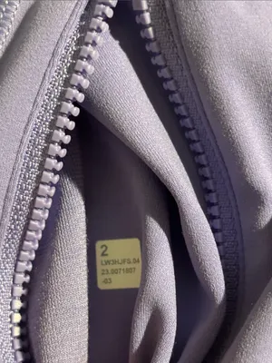 Lululemon Define Cropped Jacket *Nulu Dark Lavender Lightweight Soft Sculpting thumbnail 6