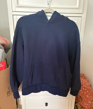 Navy blue hoodie Size M thumbnail 1