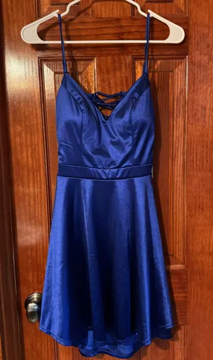 Windsor Royal Blue Homecoming Dress thumbnail 1