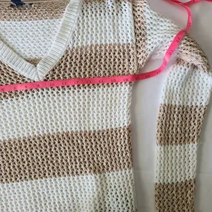 Tommy Hilfiger Knit‎ Crochet Striped Top Size XS thumbnail 10