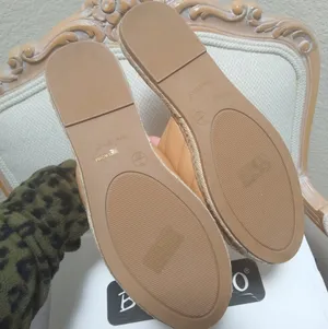 Espadrille Quilted Mules Slip On Shoes thumbnail 7