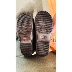 Crocs Neria Pro II slip in black cheetah loafers comfort waterproof clogs sz 6 thumbnail 7