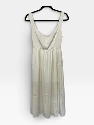 WeWoreWhat Corset Midi Dress Whisper White Sleeveless Size Small NWT thumbnail 4