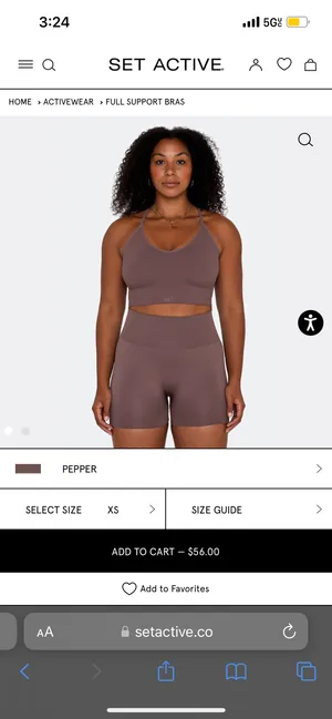 Set Active Sculptflex Ribbed V Bra thumbnail 2