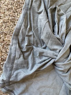 Lululemon Gray Tie Tank Top thumbnail 4