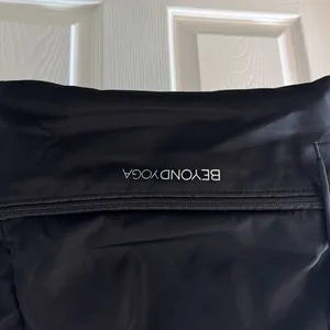 Beyond Yoga Black Convertible Drawstring Tote thumbnail 2