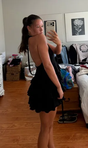 Black ZARA Dress Mini thumbnail 2