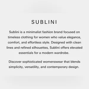 Sublini High-neck Marrant Dress Sleeveless Pleated Minimalist Luxe Modern Large thumbnail 10