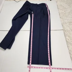 Jones New York Suit Pants Wide Leg Professional Career Business Blue Size 6 thumbnail 8