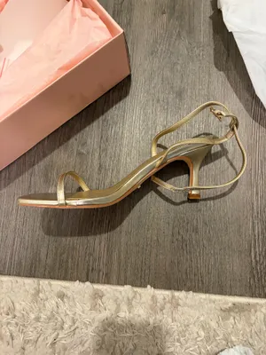 Gold Hello Molly Heels  thumbnail 2