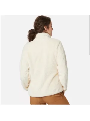 Columbia Fireside Sherpa Fleece Jacket in chalk cream S thumbnail 2