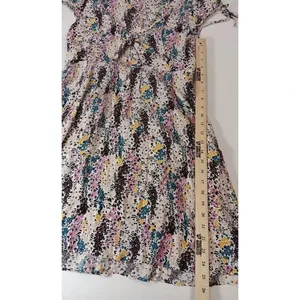 Women's Free People Boho Floral Fall Y2K Streetwear Dress Hippie Medium Fall Flo thumbnail 7