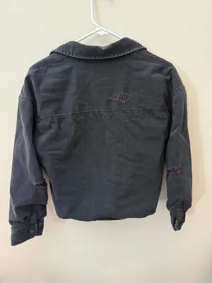 American Eagle Black and Red Flannel Jacket  thumbnail 6