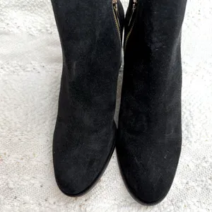 Jack Rogers Black Suede Ankle Boots thumbnail 7