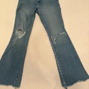 Good American Womens Denim High Rise Jeans Bootcut Distressed Size 8/29 RN151301 thumbnail 9