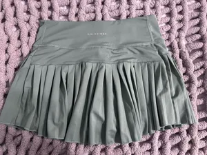 Gold Hinge Skirt Pleated thumbnail 3