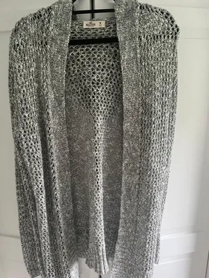Hollister Long Hooded Cardigan thumbnail 1