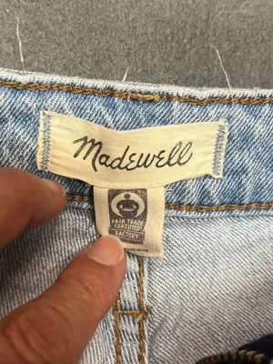 Madewell The Curvy Perfect Vintage Jean Light Wash Size 23 thumbnail 4