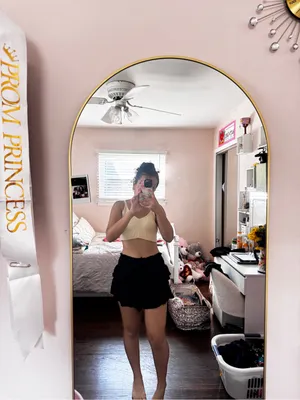 Mustard Seed Black Ruffle High-Waist Skort thumbnail 2