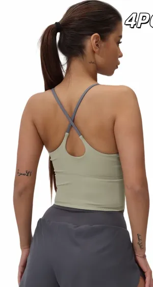 Purple workout tank top Size M thumbnail 2