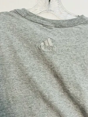 Adidas Men’s Gray Long Sleeve Tee Shirt thumbnail 3