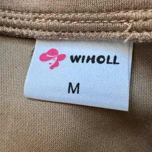 Athletic Quarter Zip Sweatshirt Tan Size M thumbnail 5