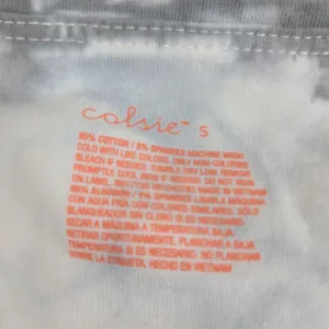 Colsie White and Gray Athletic Workout Biker Shorts‎ Size Small thumbnail 2