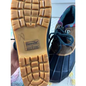 Bay Area Traders Duck Boots‎ Plaid Lined Thermolite Insoles Size 8 thumbnail 8