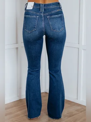 Kancan Classic High-Rise Flare Jeans for Women thumbnail 3