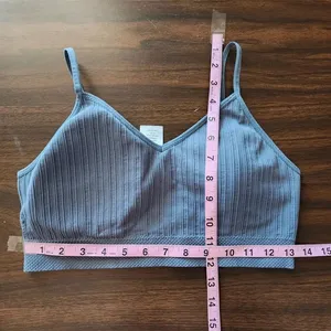 Pack of 2 Sport Bra Size L black and blue thumbnail 9