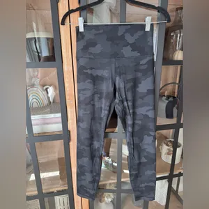 Lululemon Align Pants leggings II *25" Incognito Camo Multi Grey high rise thumbnail 6