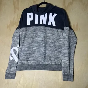 Victoria's Secret‎ Pink Cowl Neck Pullover Ombre Women's Size Large thumbnail 7