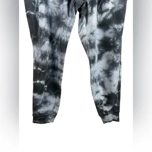 Lululemon Warm Down Jogger 14 Earth Dye Stone Black Tie‎ Dye Sweatpants thumbnail 6