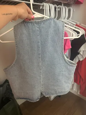 Princess Polly Medium Wash Denim Vest Top thumbnail 4