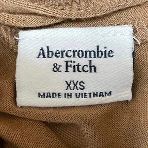 Abercrombie & Fitch Women Tan Turtleneck Pullover Short Sleeve Knit Top Size XXS thumbnail 4