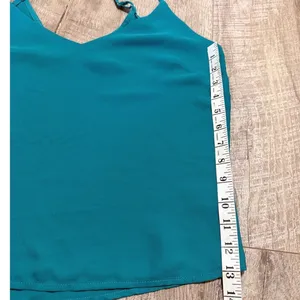 Society + Stitch Teal Green V-Neck Cami Tank Top Adjustable Straps Size M‎ thumbnail 9