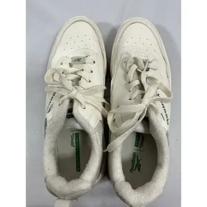 Womans Reebok Comfort Foot Bed Ortholite 9 Laceup Sneakers White thumbnail 5