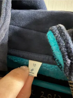 Lululemon Scuba Hoodie *Vest Inkwell / Surge / Inkwell thumbnail 6