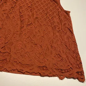 Rewind Juniors lace front tank top blouse clay large excellent dressy thumbnail 8