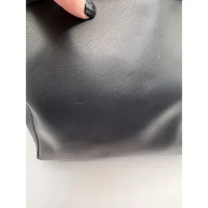 Coach Purse Black‎ Peyton Saffiano Leather Zip Top Tote Shoulder Bag Logo Charm thumbnail 10