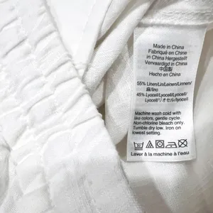 J Crew Point Sur Chambray Seaside Short in Linen Blend White Size Small NWT thumbnail 12