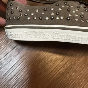 Juicy Couture Women's Eclipse Juice Couture Mouse Grey Canvas Sz 7.5‎ thumbnail 7