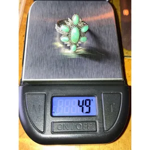 Royston Turquoise Sterling Silver Ring Size 7 Blue thumbnail 9