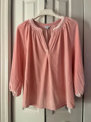 Crown & Ivy velvet top thumbnail 1