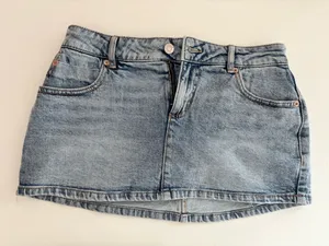 Garage Denim Mini Skirt thumbnail 1